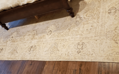 The truth about distressed wool rugs: Buyer beware