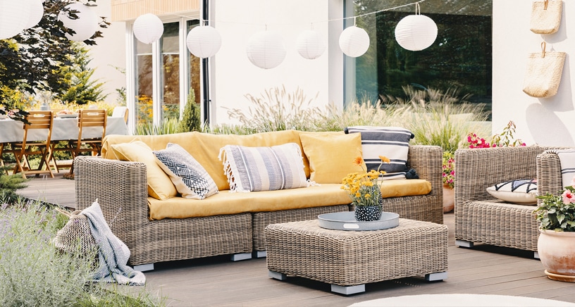 Outdoor Cushion Cleaning Tips How To Choose Patio Furniture - Best Cushion Material For Outdoor Furniture